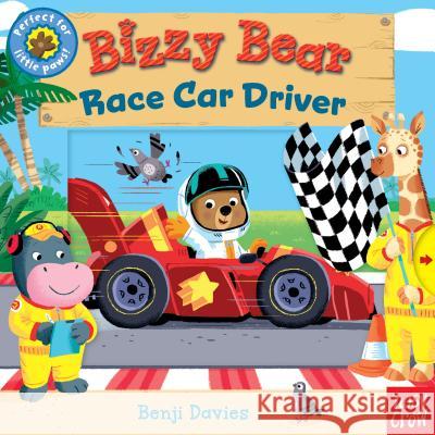 Bizzy Bear: Race Car Driver Nosy Crow                                Benji Davies 9781536205596 Nosy Crow - książka