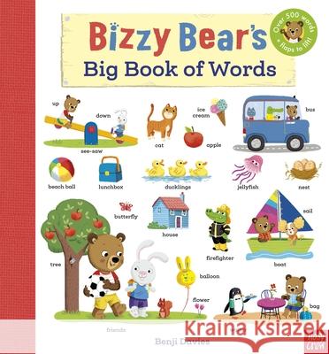 Bizzy Bear's Big Book of Words  9781839941825 Nosy Crow Ltd - książka