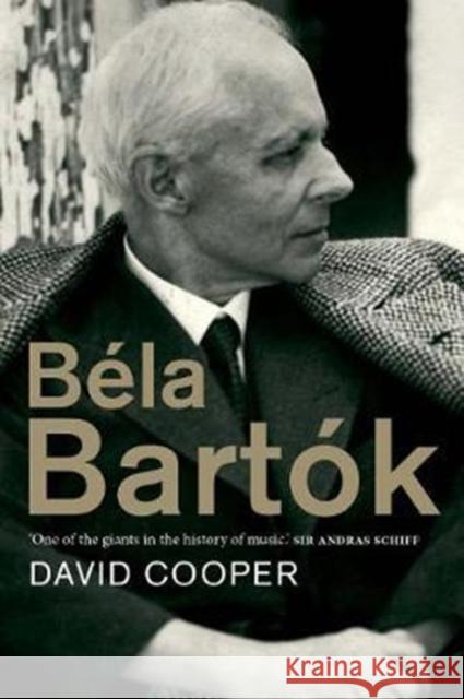 Béla Bartók David Cooper 9780300234374 Yale University Press - książka