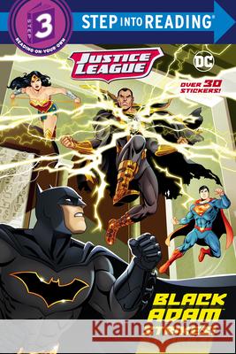 Black Adam Strikes! (DC Justice League) Frank Berrios Random House 9780525647454 Random House Books for Young Readers - książka