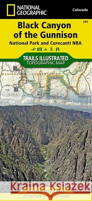 Black Canyon of the Gunnison National Park Map [Curecanti National Recreation Area] National Geographic Maps 9781566953689 Not Avail - książka