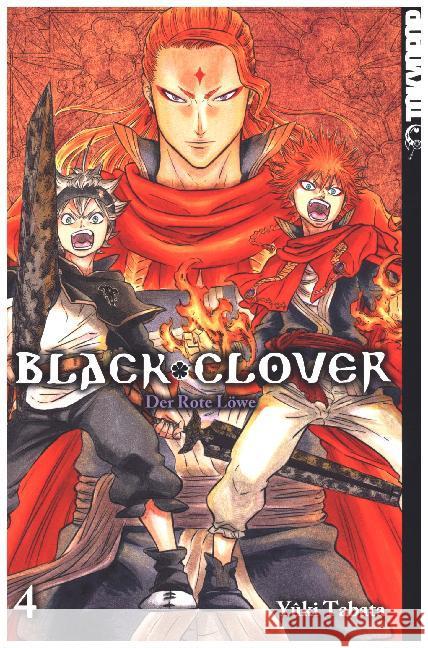 Black Clover - Der Rote Löwe Tabata, Yuki 9783842029064 Tokyopop - książka