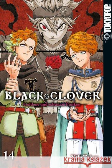 Black Clover - Goldene und schwarze Funken Tabata, Yuki 9783842047624 Tokyopop - książka
