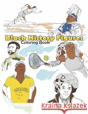 Black History Figures Coloring Book: Famous Black People Adult Colouring Fun, Stress Relief Relaxation and Escape Aryla Publishing 9781912675319 Aryla Publishing - książka