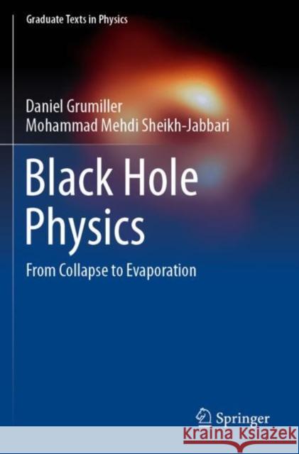 Black Hole Physics Daniel Grumiller, Mohammad Mehdi Sheikh-Jabbari 9783031103452 Springer International Publishing - książka