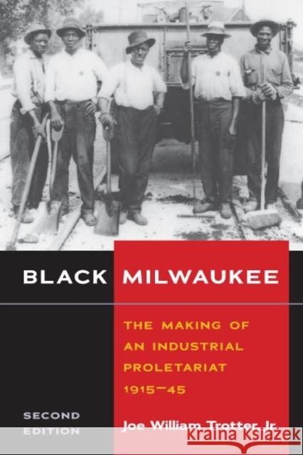 Black Milwaukee: The Making of an Industrial Proletariat, 1915-45 Trotter Jr, Joe William 9780252074103 University of Illinois Press - książka