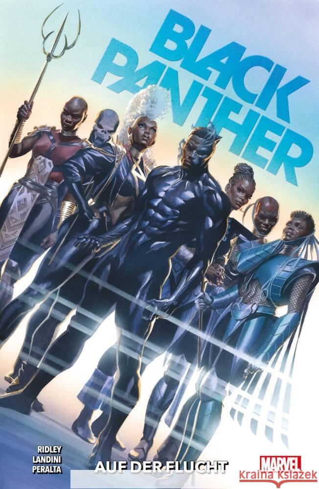 Black Panther - Neustart Ridley, John, Landini, Stefano, Peralta, Germán 9783741631702 Panini Manga und Comic - książka