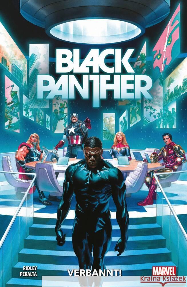 Black Panther - Neustart Ridley, John, German, Peralta 9783741634123 Panini Manga und Comic - książka