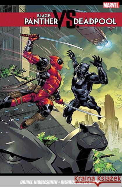 Black Panther vs. Deadpool Daniel Kibblesmith 9781846539671 Panini Publishing Ltd - książka