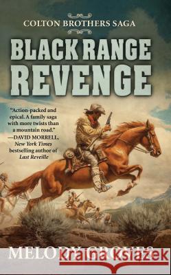 Black Range Revenge Melody Groves 9781432861353 Thorndike Press Large Print - książka