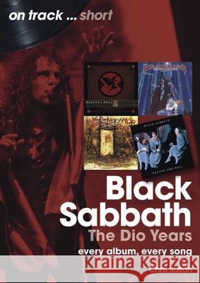 Black Sabbath The Dio Years Chris Sutton 9781789524093 Sonicbond Publishing - książka