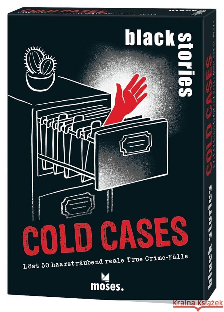black stories Cold Cases Harder, Corinna, Schumacher, Jens 4033477901910 moses. Verlag - książka