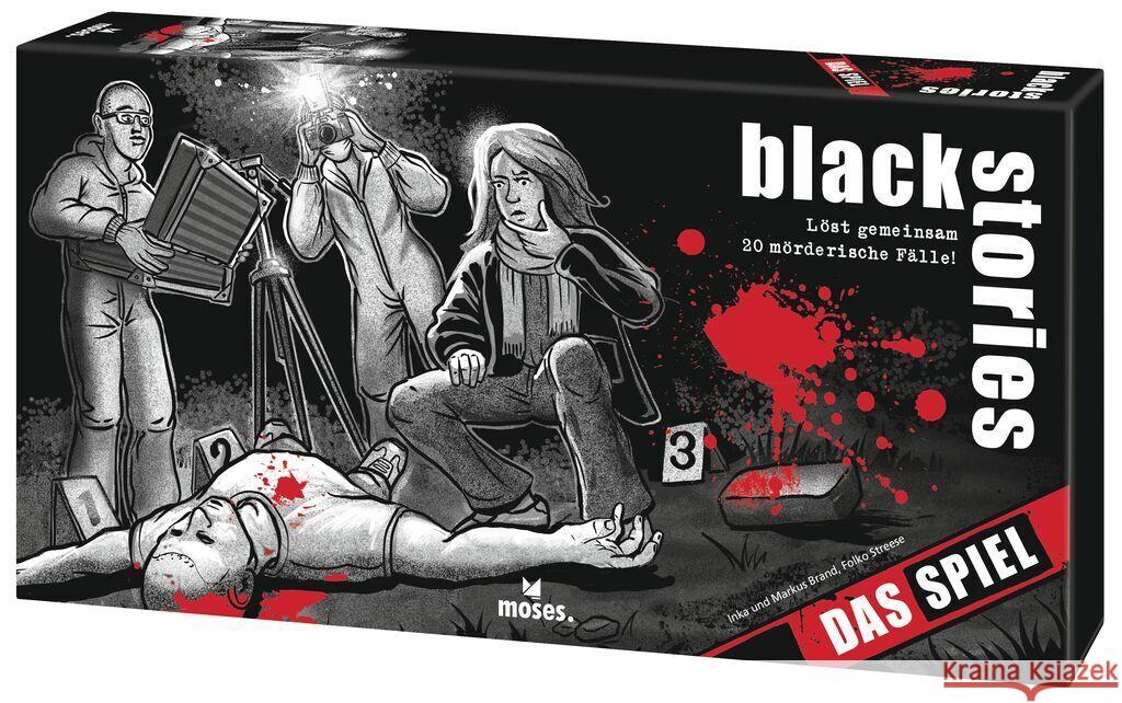 black stories Das Spiel (Spiel) Brand, Inka, Brand, Markus 4033477900838 moses. Verlag - książka