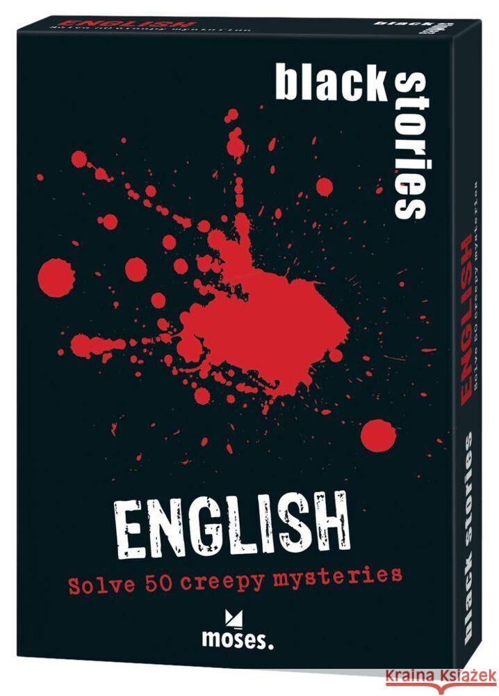 black stories English  4033477900579 moses. Verlag - książka