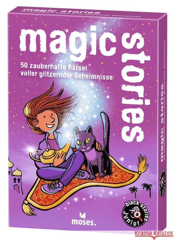 black stories junior - magic stories Harder, Corinna 9783964551221 moses. Verlag - książka