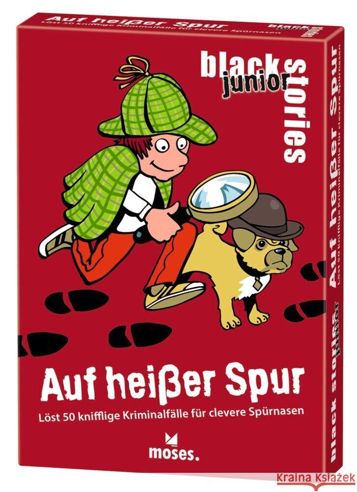 black stories junior Auf heißer Spur Harder, Corinna 4033477900890 moses. Verlag - książka