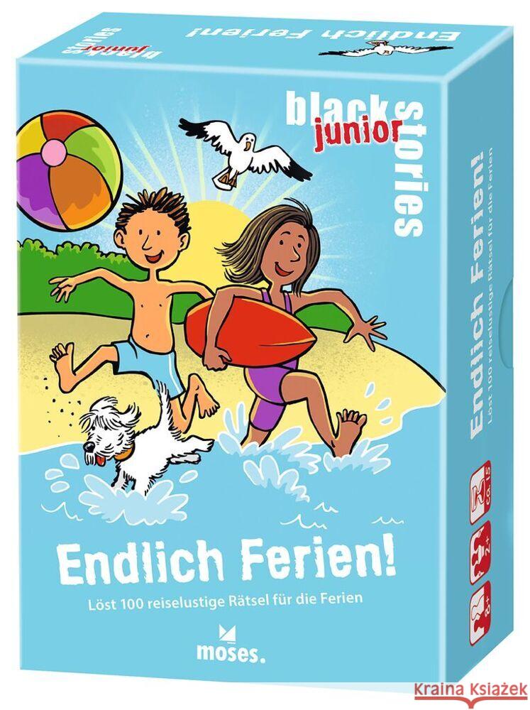 black stories junior Endlich Ferien! Köhrsen, Andrea 4033477907059 moses. Verlag - książka