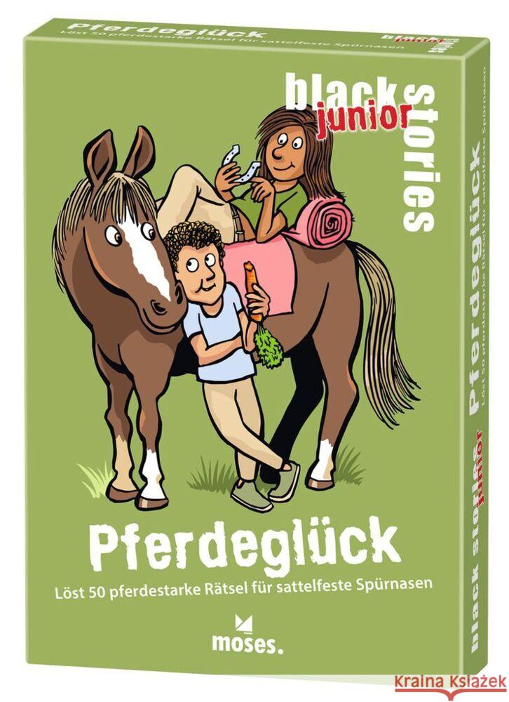 black stories junior Pferdeglück Harder, Corinna 4033477900906 moses. Verlag - książka