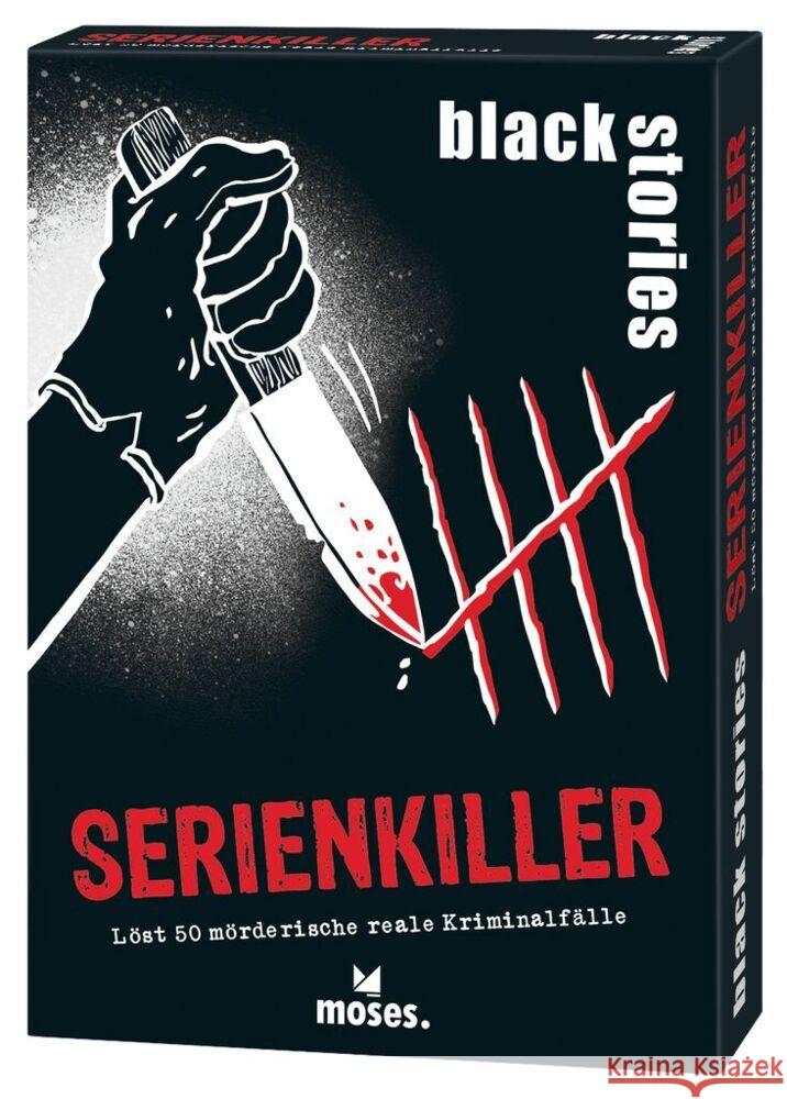 black stories Serienkiller Arendt, Kaddy, Berger, Nicola 4033477901903 moses. Verlag - książka