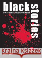 Black Stories (Spiel). Nr.1 : 50 rabenschwarze Rätsel. Standardspiel  9783897772120 moses. Verlag - książka