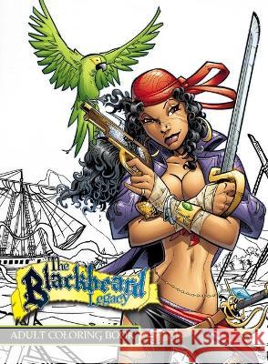 Blackbeard Legacy: Adult Coloring Book Darren G. Davis 9781954044258 Tidalwave Productions - książka