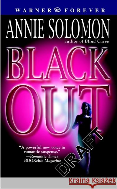 Blackout Annie Solomon 9780446616317 Warner Forever - książka