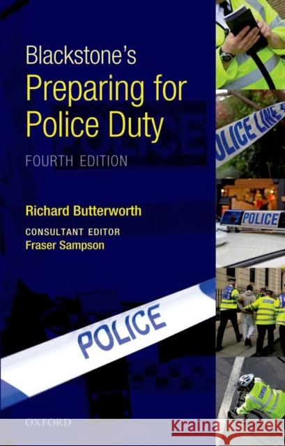 Blackstone's Preparing for Police Duty Richard Butterworth 9780199595235  - książka