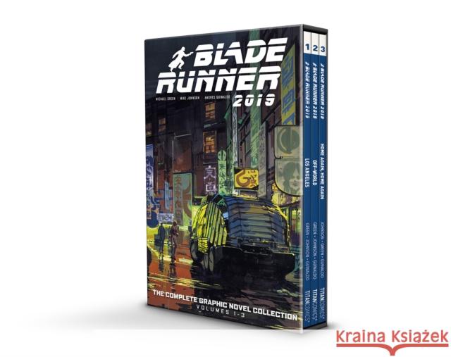 Blade Runner 2019: 1-3 Boxed Set Mike Johnson 9781787734647 Titan Books Ltd - książka