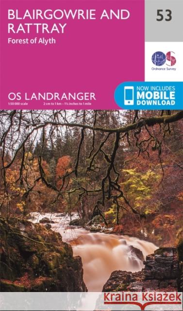 Blairgowrie & Forest of Alyth Ordnance Survey 9780319261514 Ordnance Survey - książka
