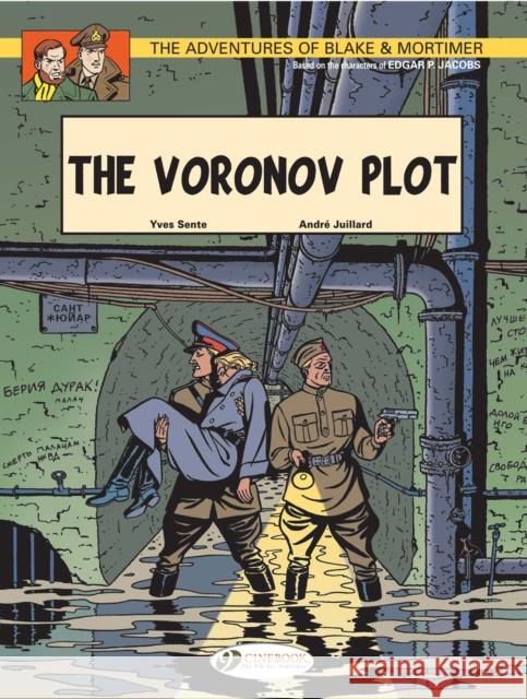 Blake & Mortimer 8 - The Voronov Plot Yves Sente 9781849180481 Cinebook Ltd - książka