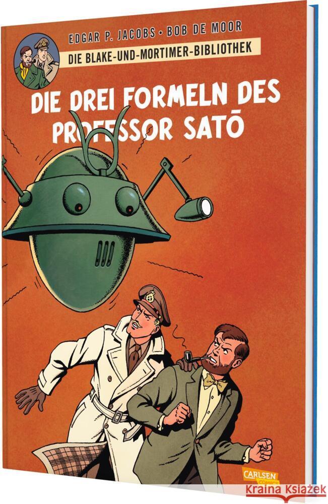 Blake und Mortimer Bibliothek 8: Die drei Formeln des Professor Sato Jacobs, Edgar-Pierre 9783551016003 Carlsen Comics - książka