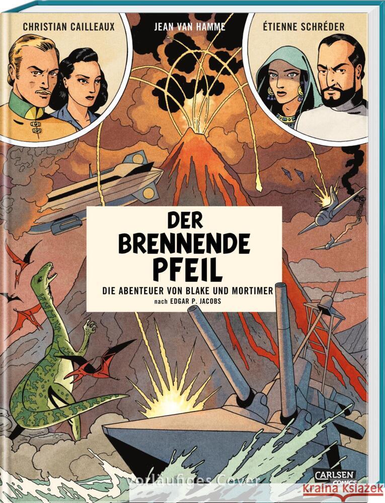 Blake und Mortimer Spezial 2: Der brennende Pfeil Hamme, Jean van 9783551741554 Carlsen Comics - książka