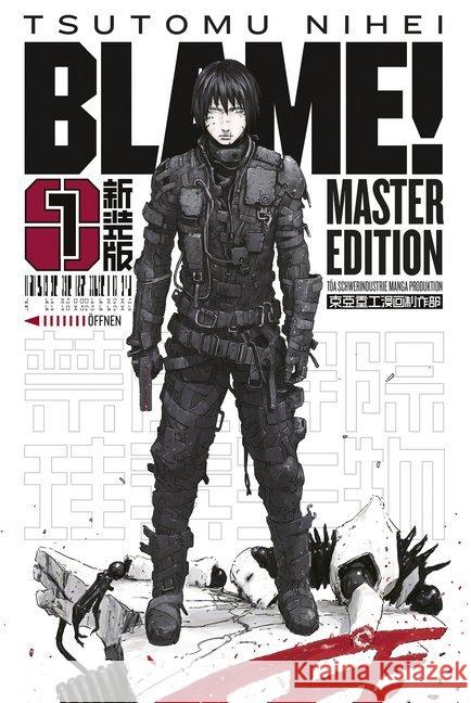 BLAME! Master Edition. Bd.1 Nihei, Tsutomu 9783959814454 Cross Cult - książka