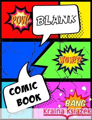 Blank Comic Book Deeasy Books 9783611520358 Publisher - książka