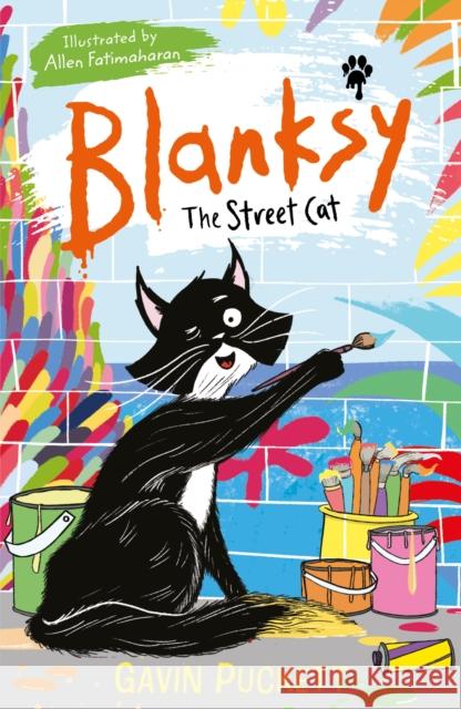 Blanksy the Street Cat Gavin Puckett 9780571369607 Faber & Faber - książka