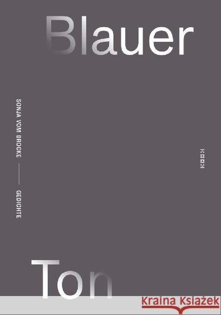Blauer Ton Vom Brocke, Sonja 9783948336288 Kookbooks - książka