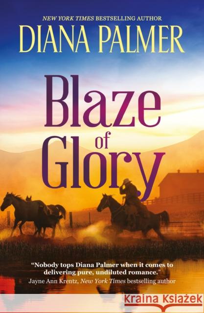 Blaze Of Glory Diana Palmer 9781848459151 HarperCollins Publishers - książka