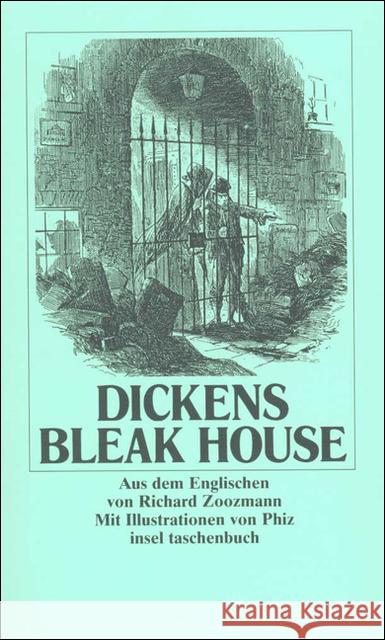 Bleak House Dickens, Charles Zoozmann, Richard  9783458328100 Insel, Frankfurt - książka