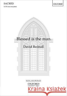 Blessed is the man David Bednall   9780193524293 Oxford University Press - książka