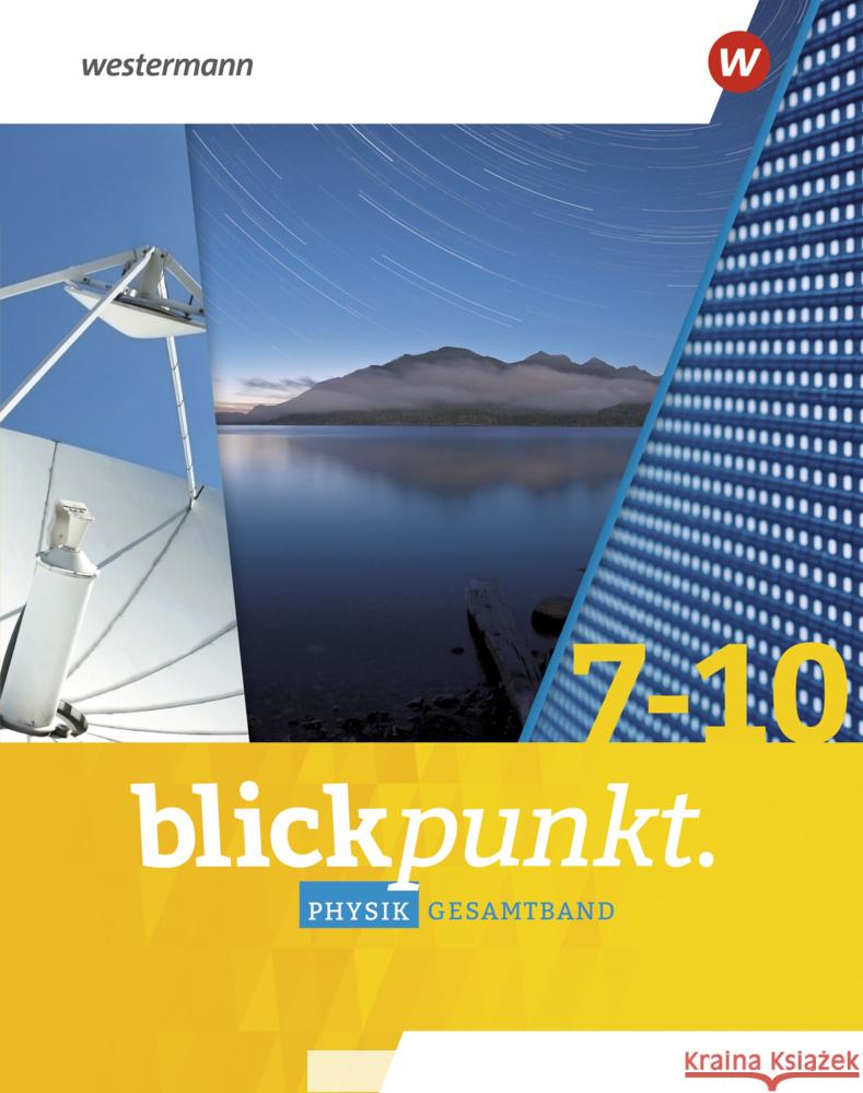 Blickpunkt Physik - Ausgabe 2022 für Baden-Württemberg, Hessen und Rheinland-Pfalz  9783141595864 Westermann - książka