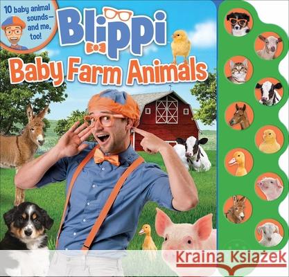 Blippi: Baby Farm Animals Editors of Studio Fun International 9780794445584 Sfi Readerlink Dist - książka