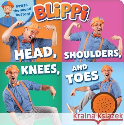 Blippi: Head, Shoulders, Knees, and Toes Editors of Studio Fun International 9780794445386 Sfi Readerlink Dist - książka