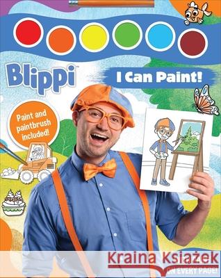Blippi: I Can Paint! Editors of Studio Fun International 9780794449704 Studio Fun International - książka