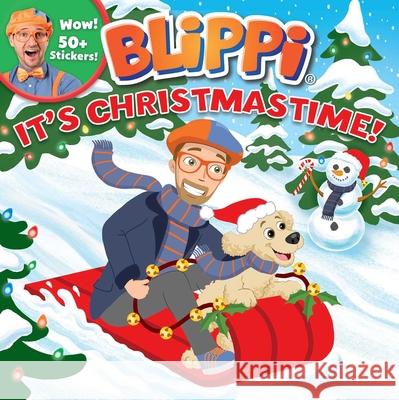 Blippi: It's Christmastime! [With Stickers] Editors of Studio Fun International 9780794446857 Sfi Readerlink Dist - książka