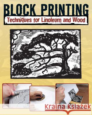 Block Printing: Techniques for Linoleum and Wood Allison, Sandy 9780811706018 Stackpole Books - książka