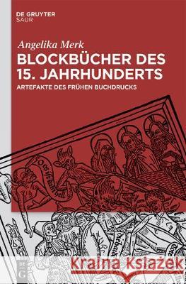 Blockbücher des 15. Jahrhunderts No Contributor 9783110559194 Walter de Gruyter & Co - książka