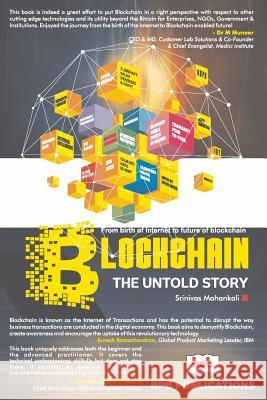 BlockChain- The Untold Story Srinivas Mahankali 9789387284555 BPB Publications - książka