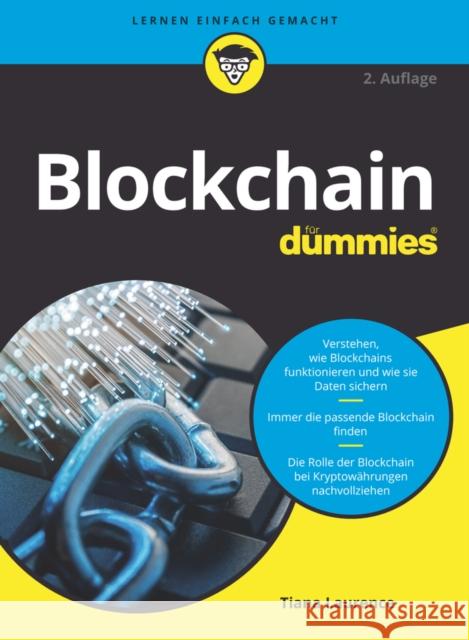 Blockchain für Dummies Tiana Laurence 9783527716678  - książka