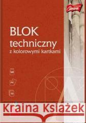 Blok techniczny A4/10K kolorowy MIX (10szt)  5904149020019 St. Majewski - książka