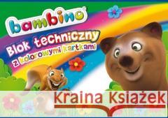 Blok techniczny kolorowy A4/10K (10szt) BAMBINO  5903235001567 St. Majewski - książka